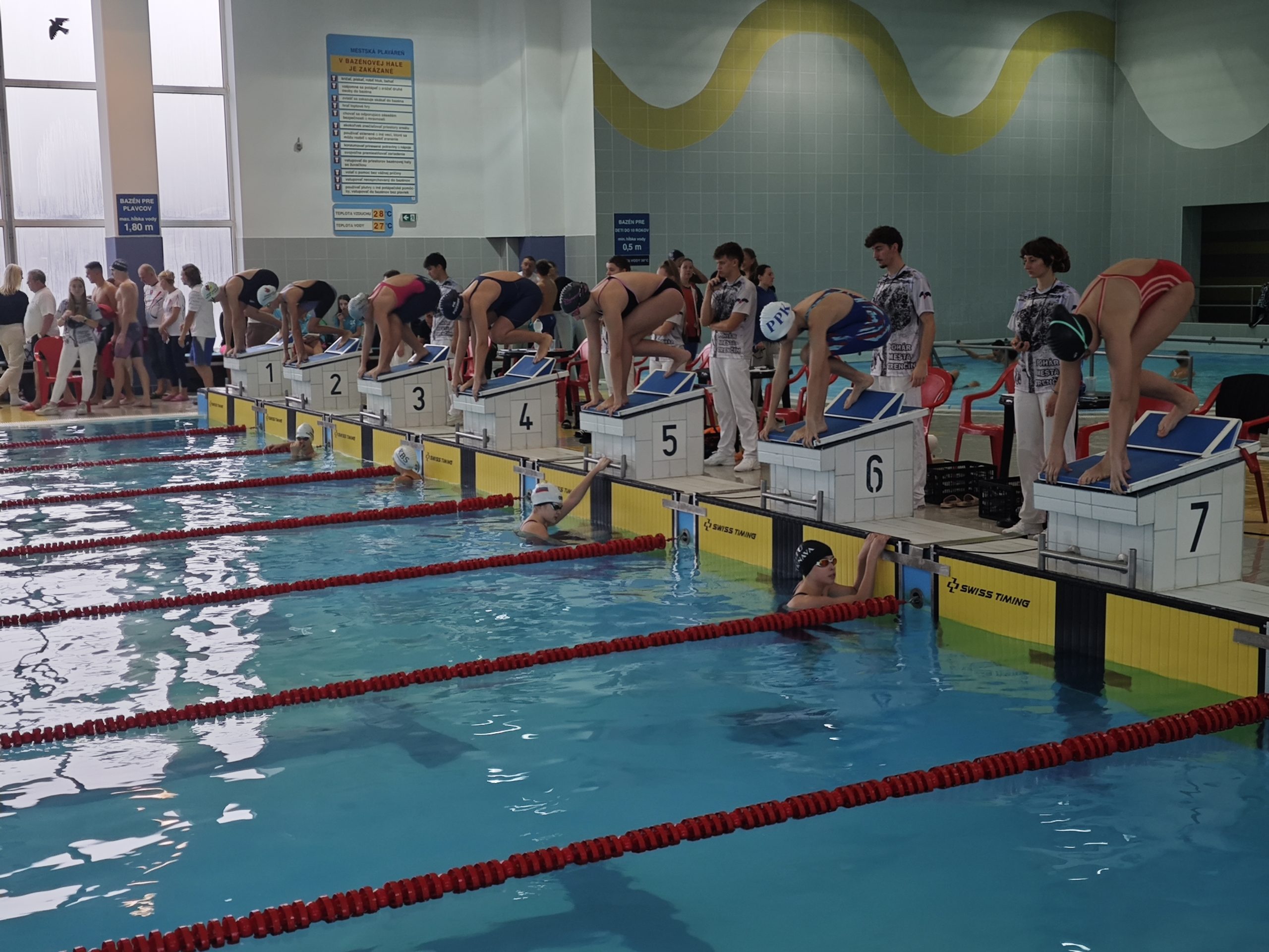 Pohár mesta Trenčín – 25m bazén – Trenčín